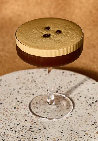 Espresso Martini with Dik & Schil Liqueur