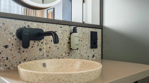 Woodio woodchip low impact sink by Finnish design company