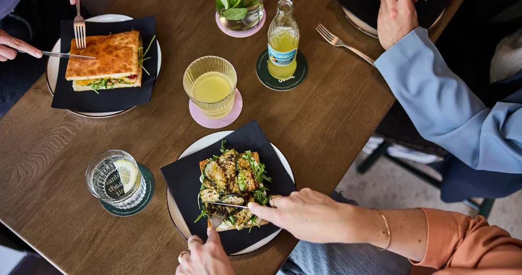 focaccias at the usual brussels