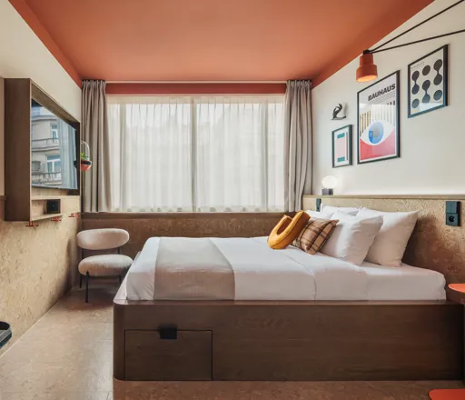 The Usual Brussels Premium Sustainable Standard Room The Usual Brussels Standard Room