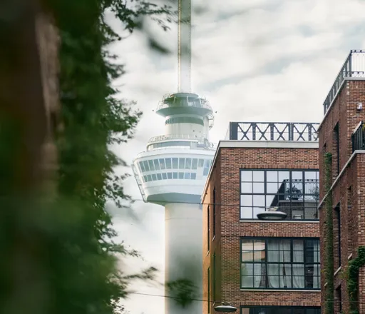 View on Little C and Euromast in the background