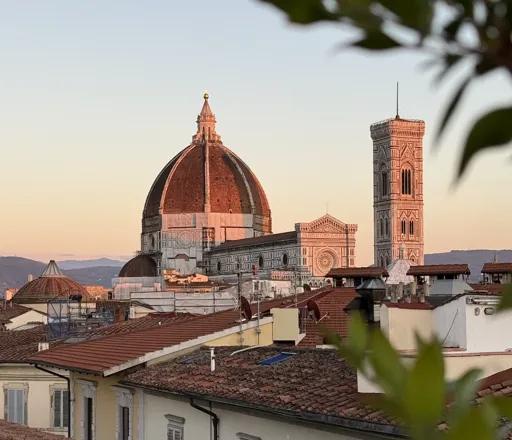 View of Il Duomo during sunset
