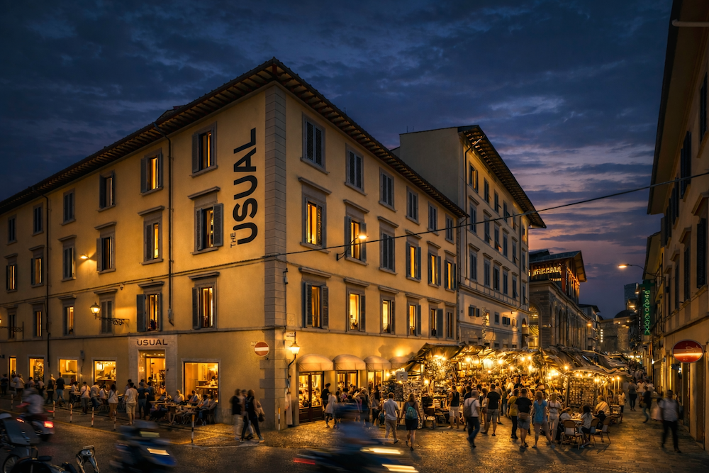 Façade of The Usual Florence Façade of The Usual Florence