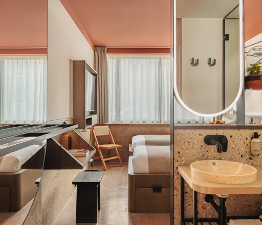 The Twin Plus The Usual Brussels Premium & Sustainable Stay The Twin Plus The Usual Brussels Hotel Room